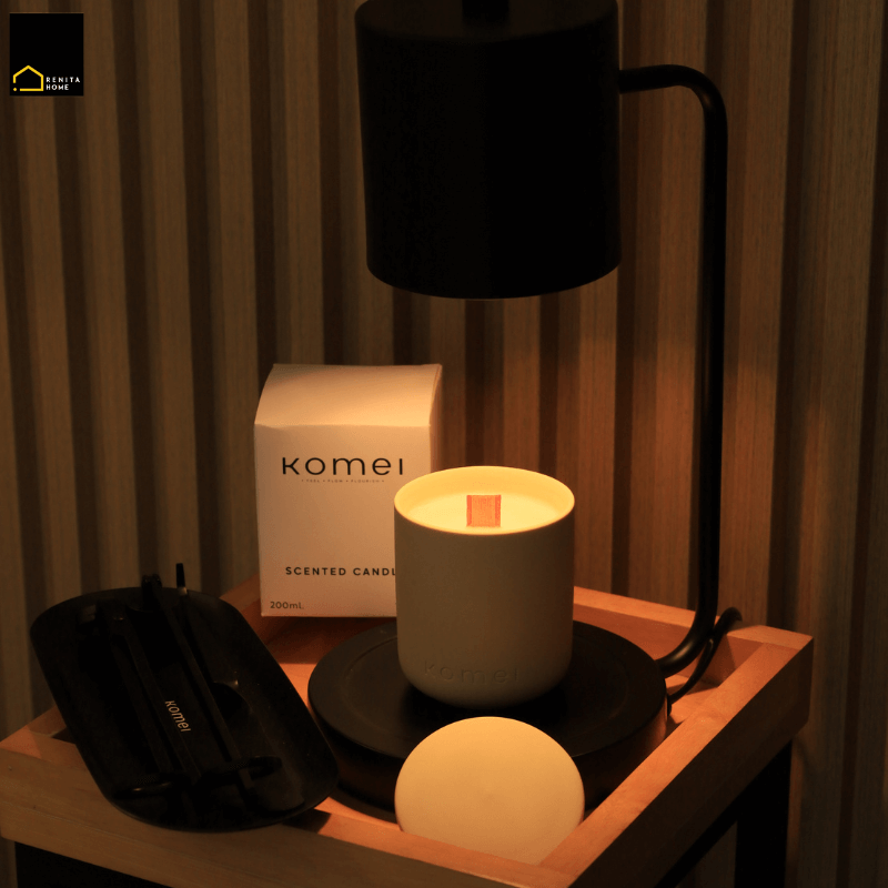 เทียนหอม KOMEI 200 กรัม กลิ่น SERENE SEA